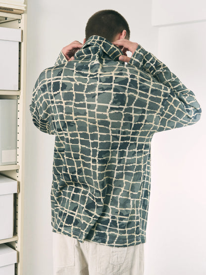 NET L/S WAFFLE HEAD STRAP THERMAL (BEIGE NET)