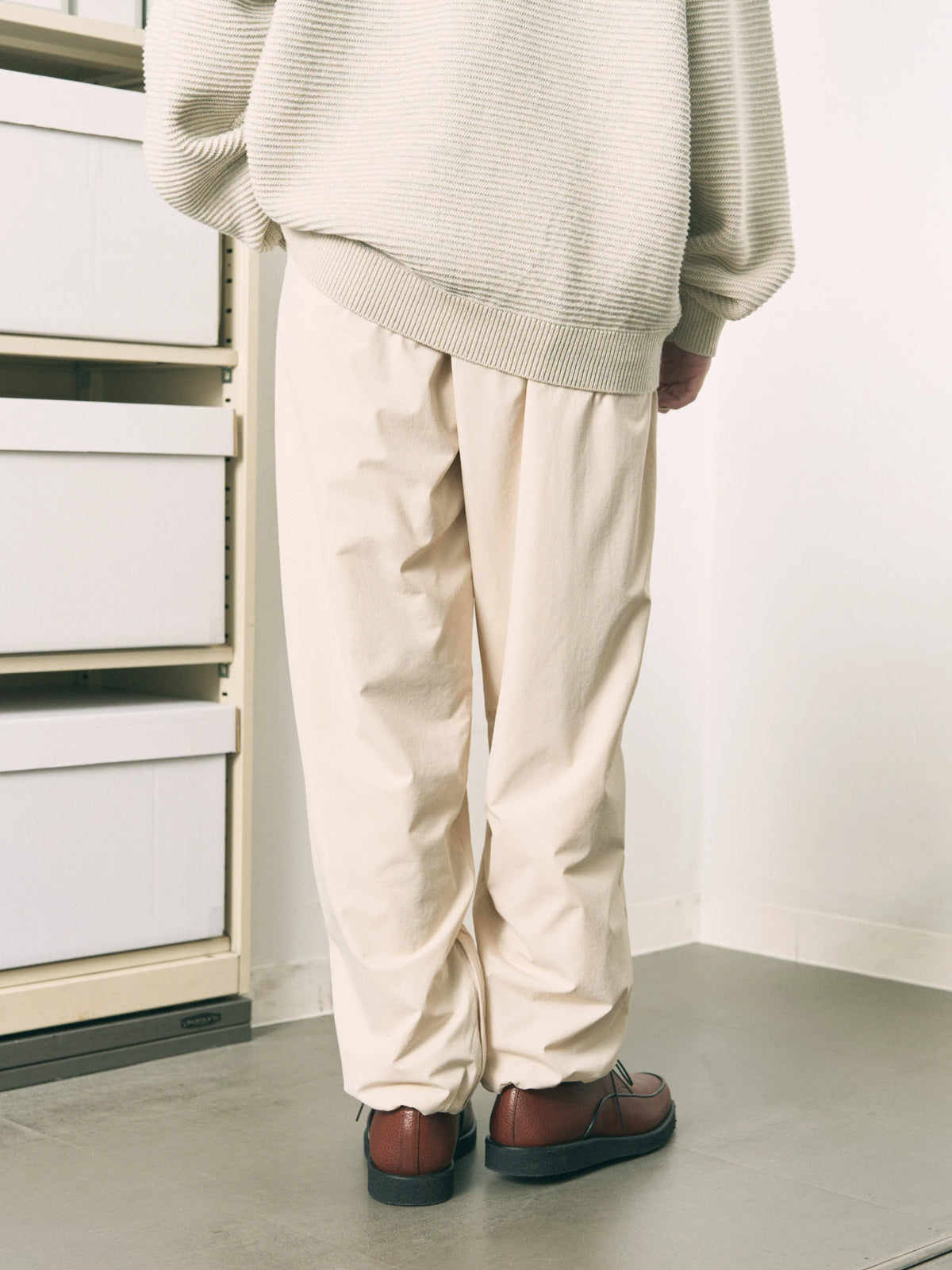 CUSHY FLEECE PANTS (BEIGE)