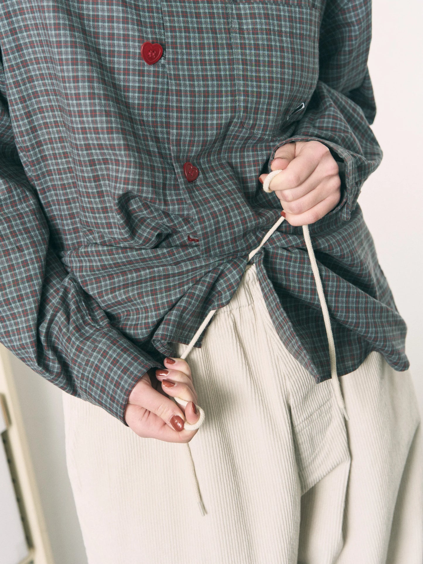 HAMBLETON PANTS CORD (IVORY)