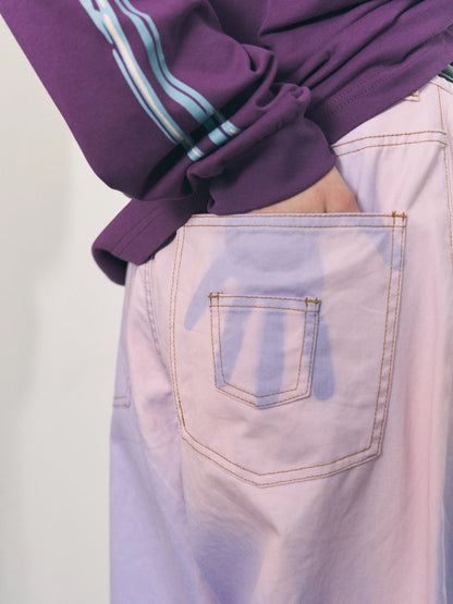 6 POCKET JEANS HEAT-REACT REGULAR (PURPLE)