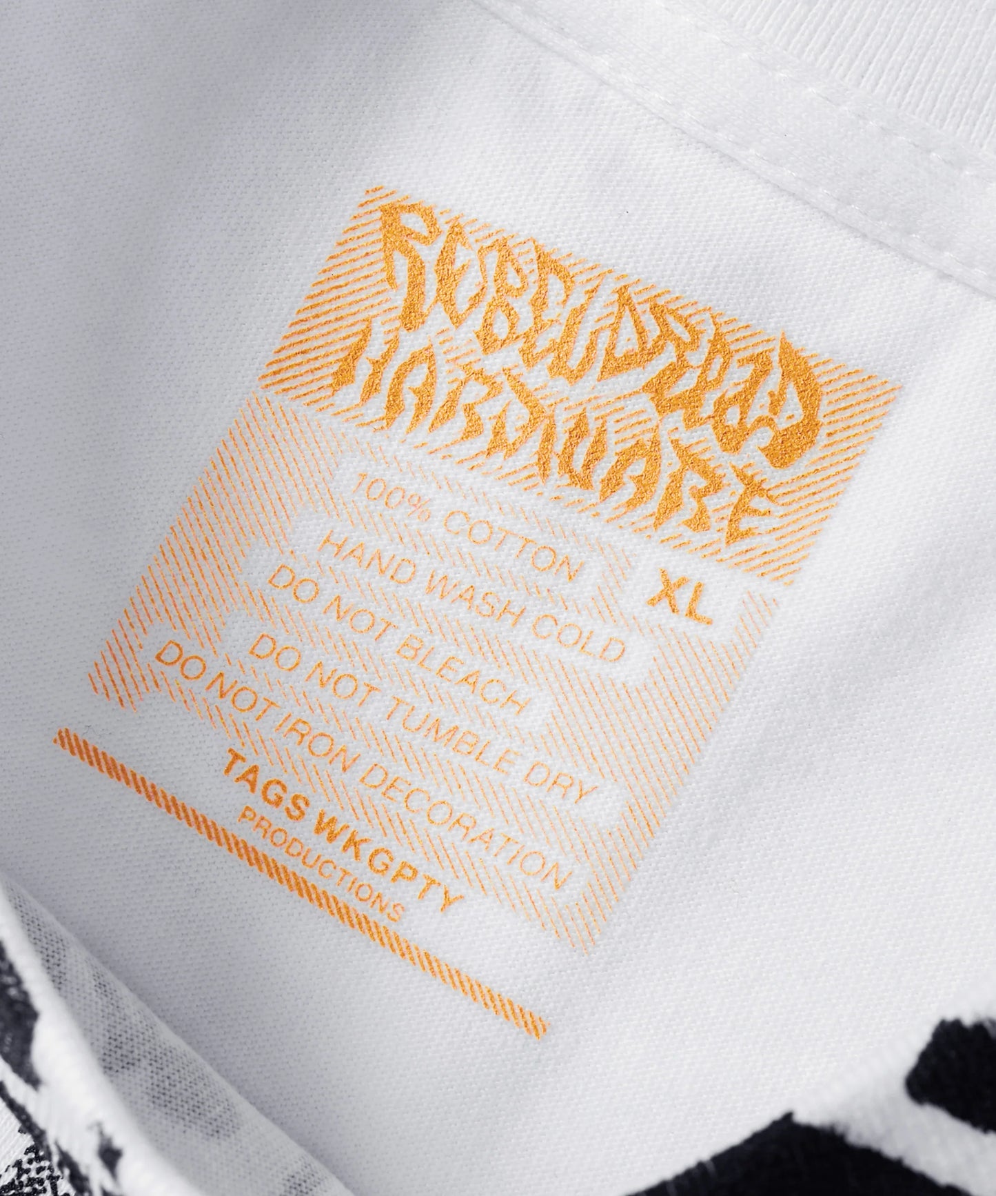 RESPECABLE THING - OVER PRINT EDITION Tshirts (WHITE)