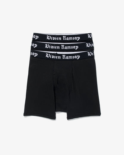 BOXER BRIEF BLACK (3 Pack)