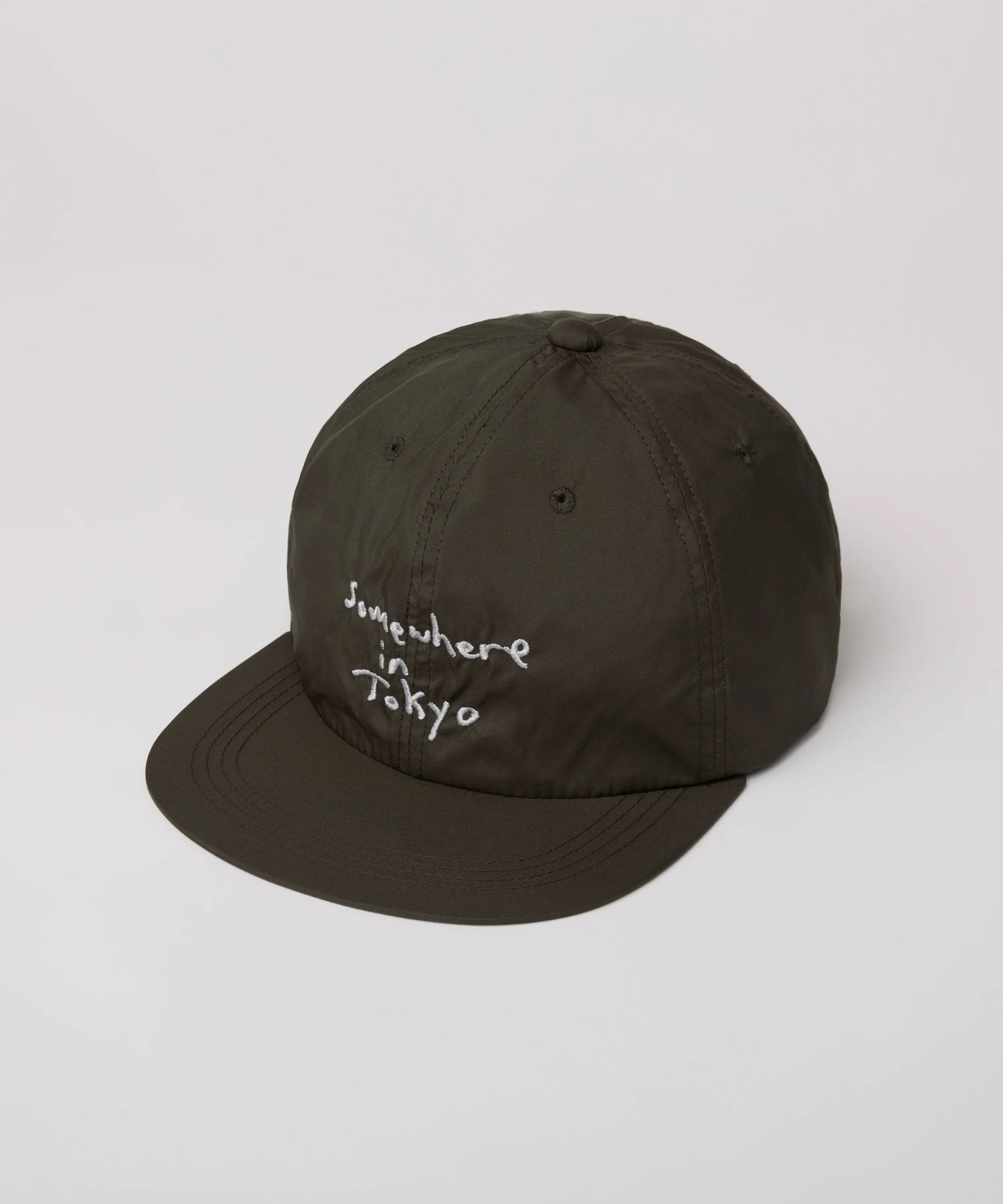 Hand written Logo Cap / Design by Tomoo Gokita / Olive x Gray