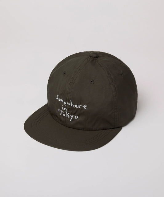 Hand written Logo Cap / Design by Tomoo Gokita / Olive x Gray