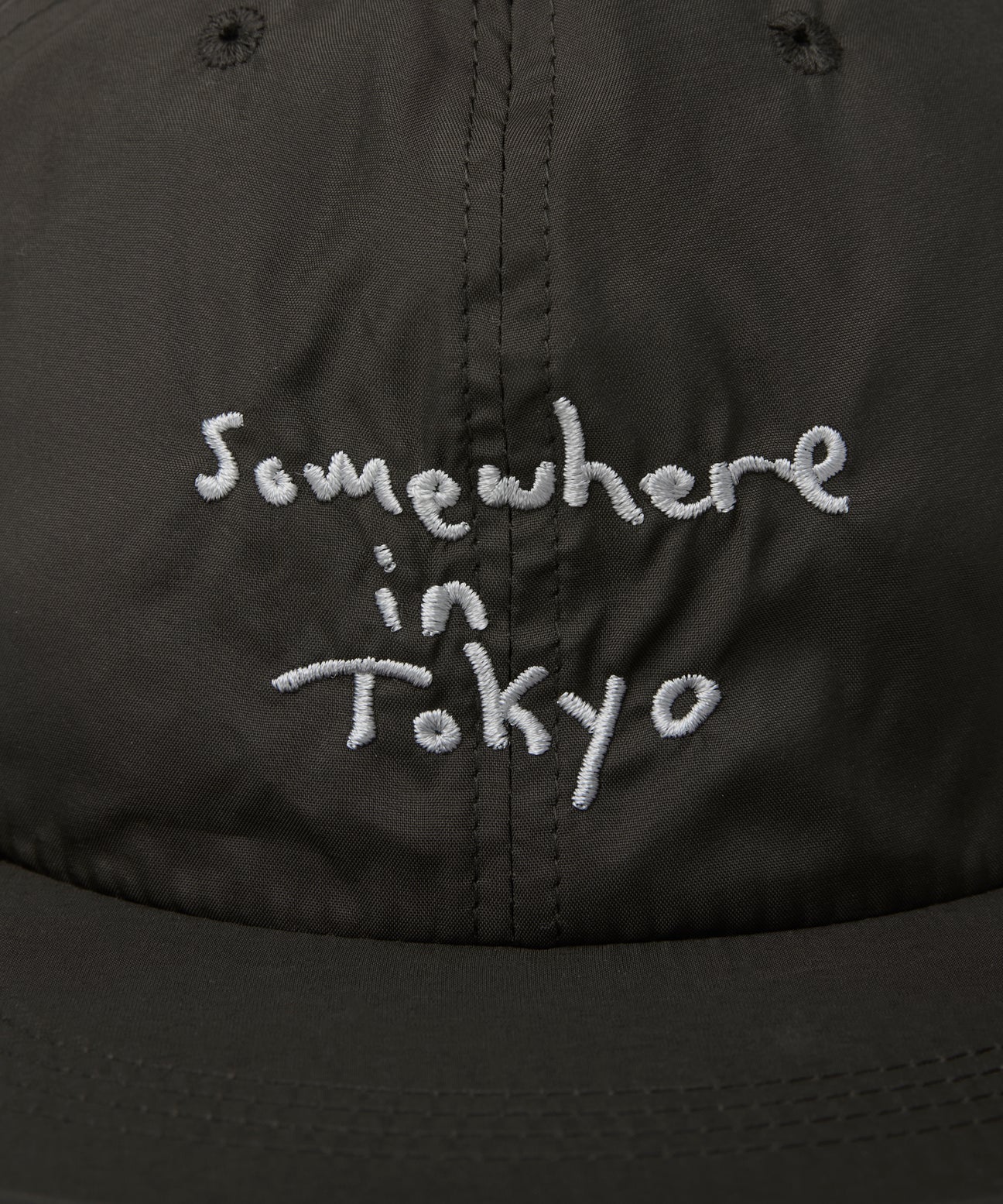 Hand written Logo Cap / Design by Tomoo Gokita / Olive x Gray