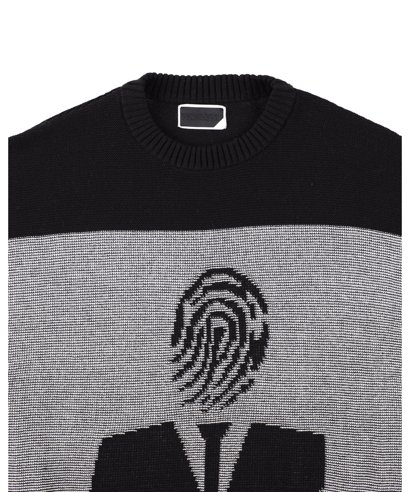 AGENT KNIT SWEATER (BLACK)