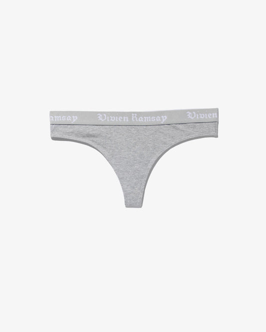 THONG HEATHERVGREY (3 Pack)