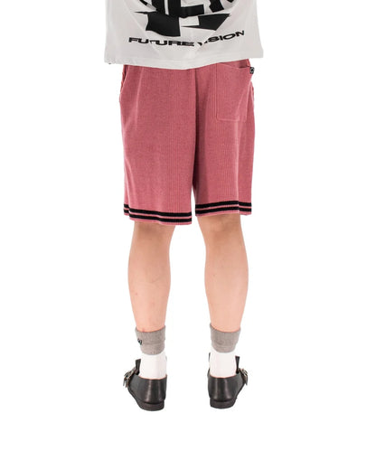 CORDY KNIT SHORTS (PINK)