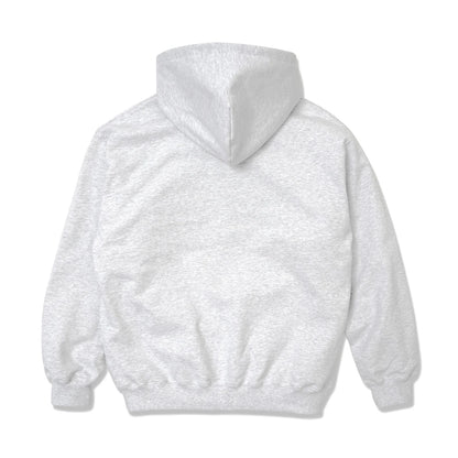 BASIC ZIP UP HOODIE (GRAY)