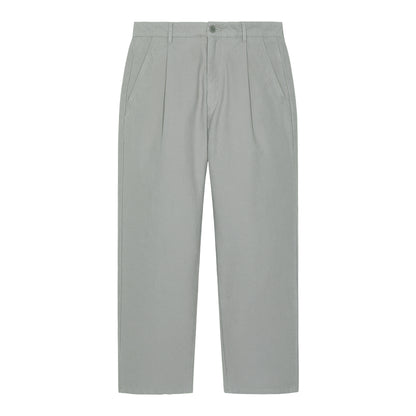 BRUSHED SOFT COTTON ONE TUCK PANTS