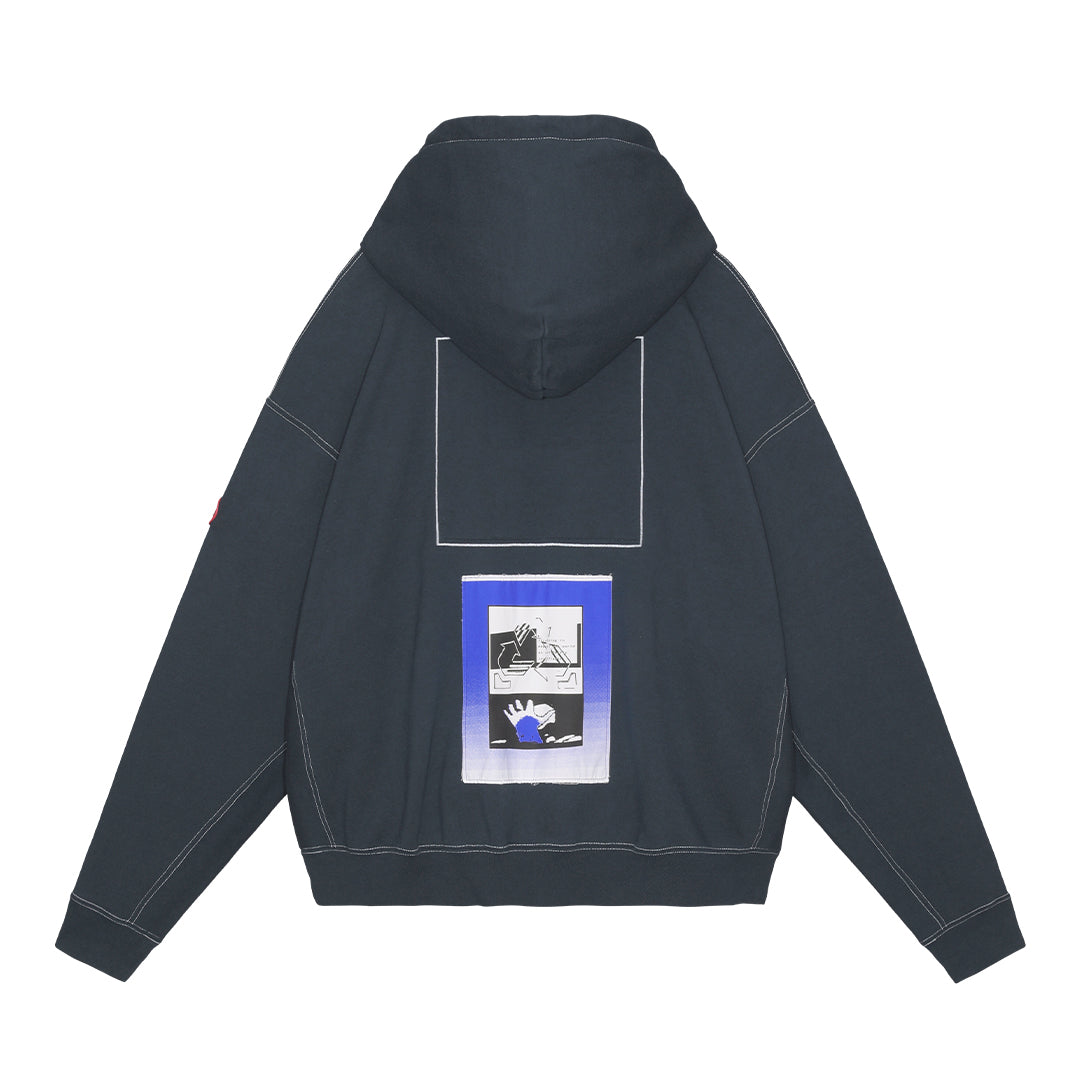 CF8zero8 HOODY (NAVY)