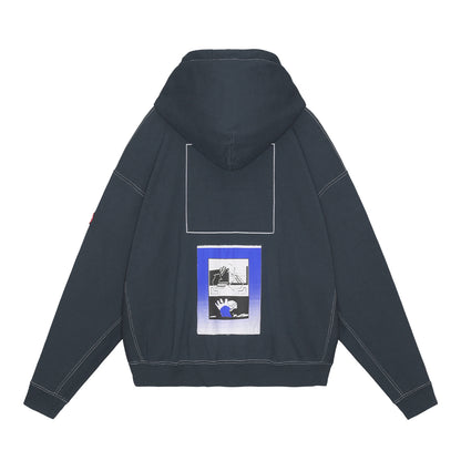 CF8zero8 HOODY (NAVY)