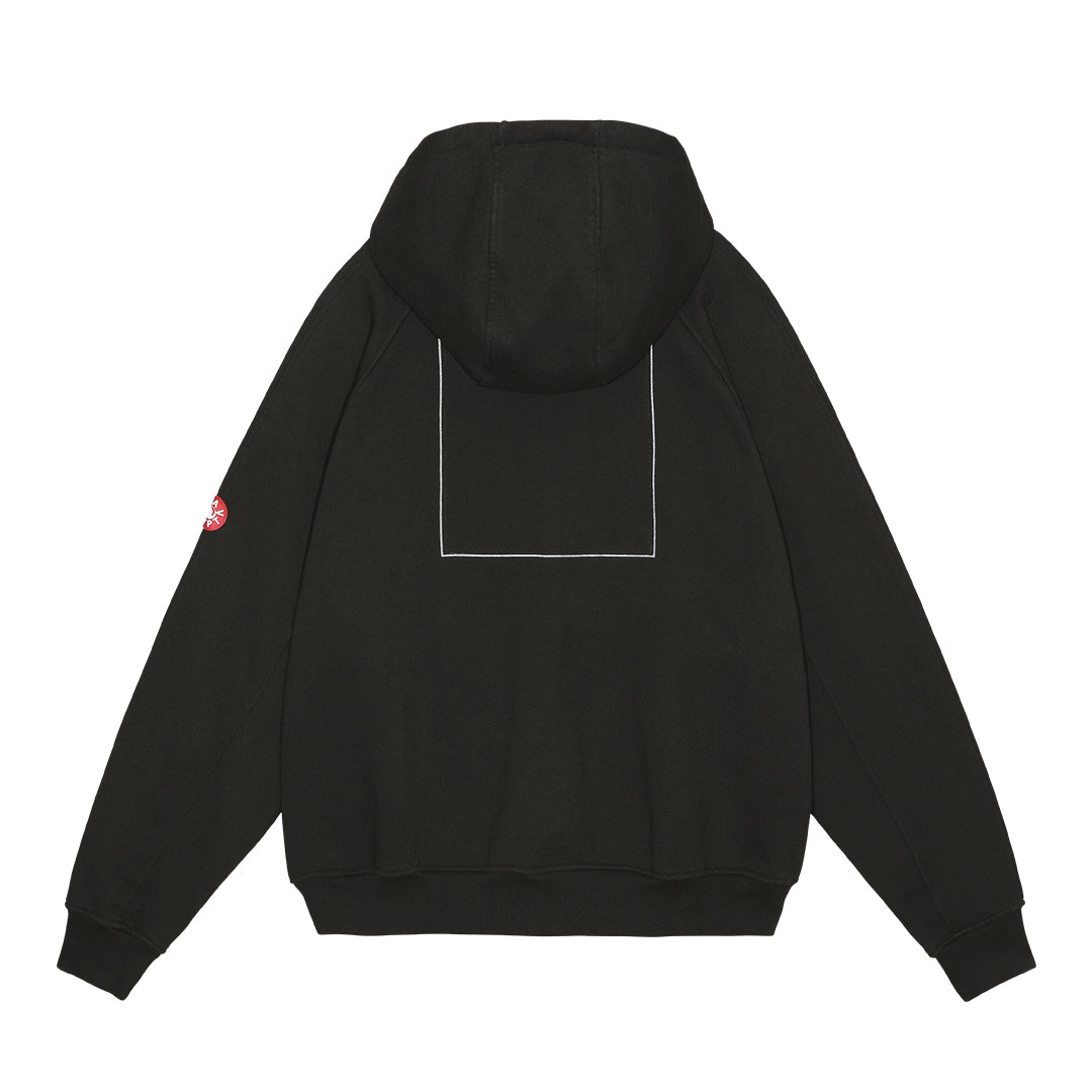 INTERCOMMUNICATION BIG HEAVY HOODY (BLACK)