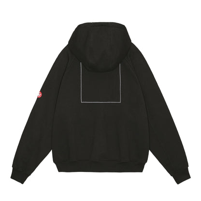 INTERCOMMUNICATION BIG HEAVY HOODY (BLACK)