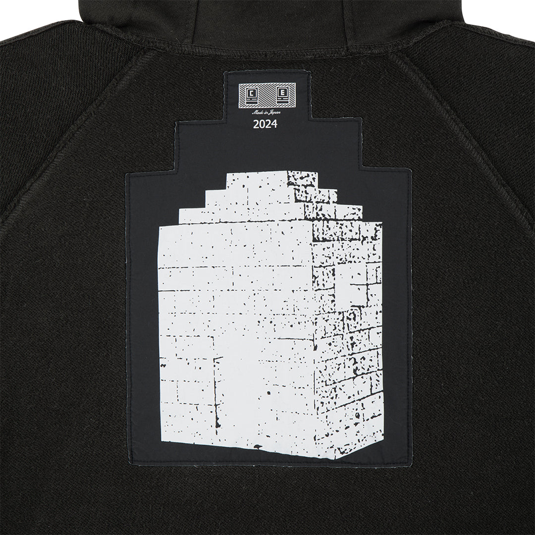 INTERCOMMUNICATION BIG HEAVY HOODY (BLACK)