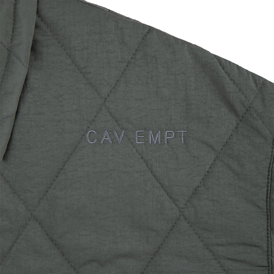 QUILT ZIP JACKET (CHARCOAL)