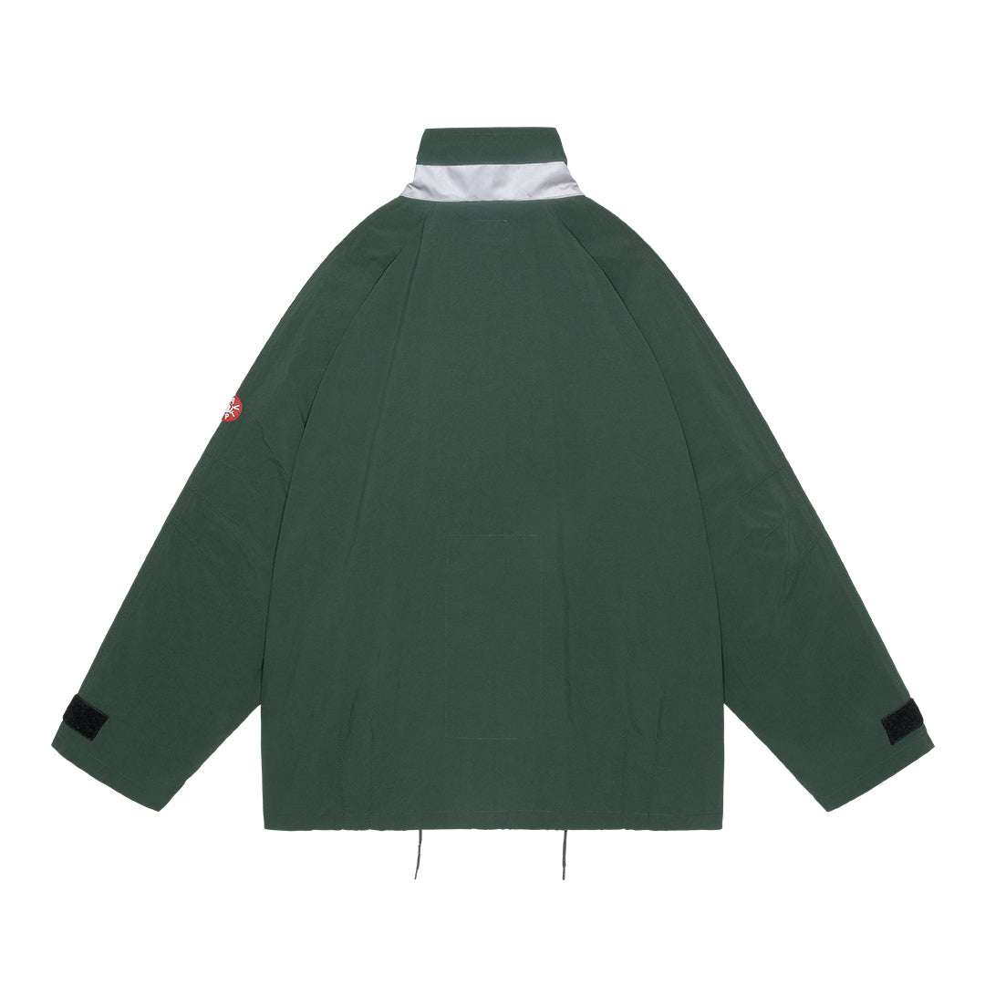 REFLECT COLLAR ZIP JACKET (GREEN)