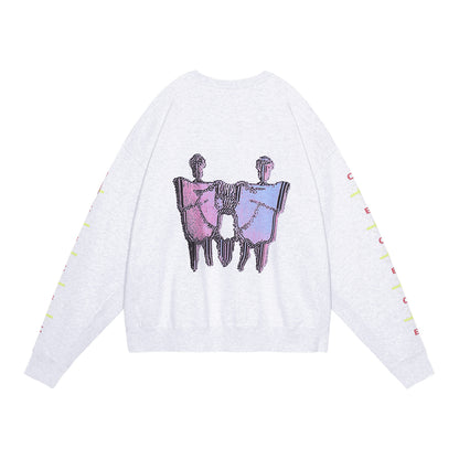 SCAN 8 CREW NECK (GREY)