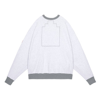 LIPS DISPLAY CREW NECK (GREY)