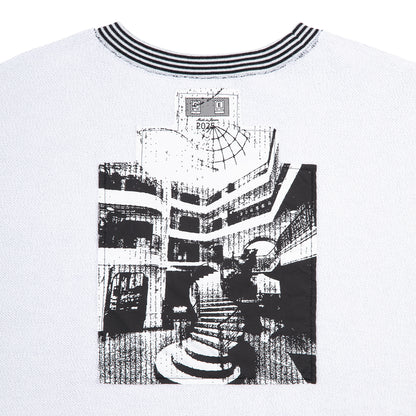 LIPS DISPLAY CREW NECK (GREY)