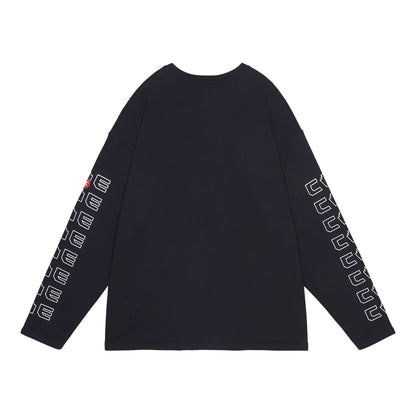 C凸E LONG SLEEVE(BLACK)