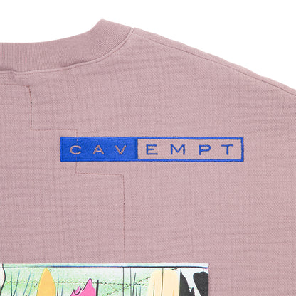 CRV GAUZE CREW NECK(PURPLE)