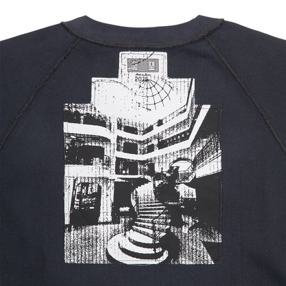 MD P2P RAGLAN LONG SLEEVE(CHARCOAL)