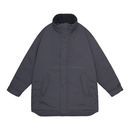 WARM PUFF ZIP COAT JACKET