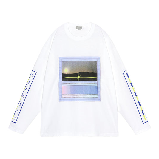 SKY 360 LONG SLEEVE T(WHITE)