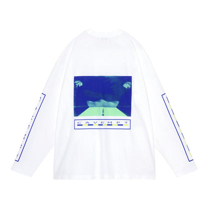 SKY 360 LONG SLEEVE T(WHITE)