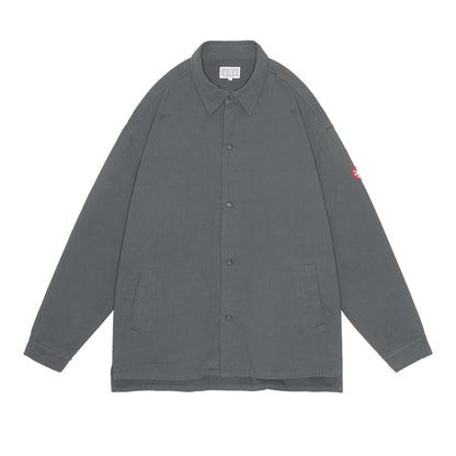 WELT POCKETS BIG SHIRT (CHARCOAL)
