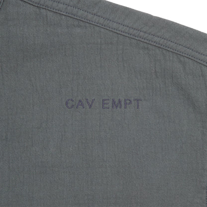 WELT POCKETS BIG SHIRT (CHARCOAL)