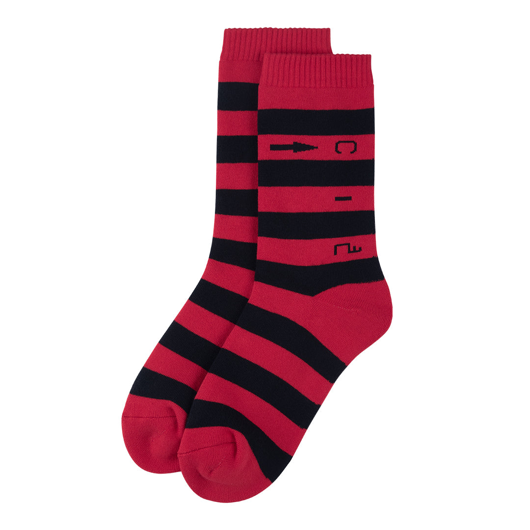 →C.2 STRIPE SOCKS