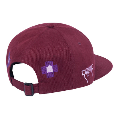 EVOKED TO FORECLOSE CAP (BURGUNDY)