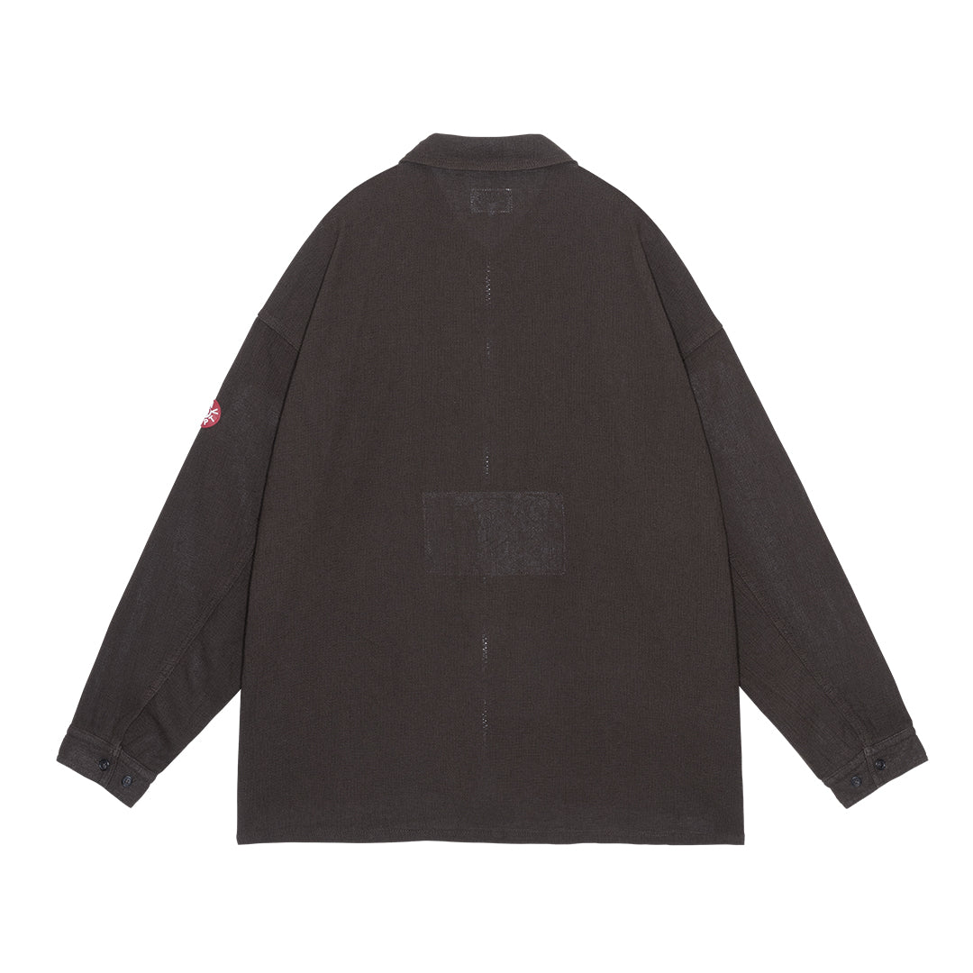 WELT POCKETS ZIP SHIRT JACKET