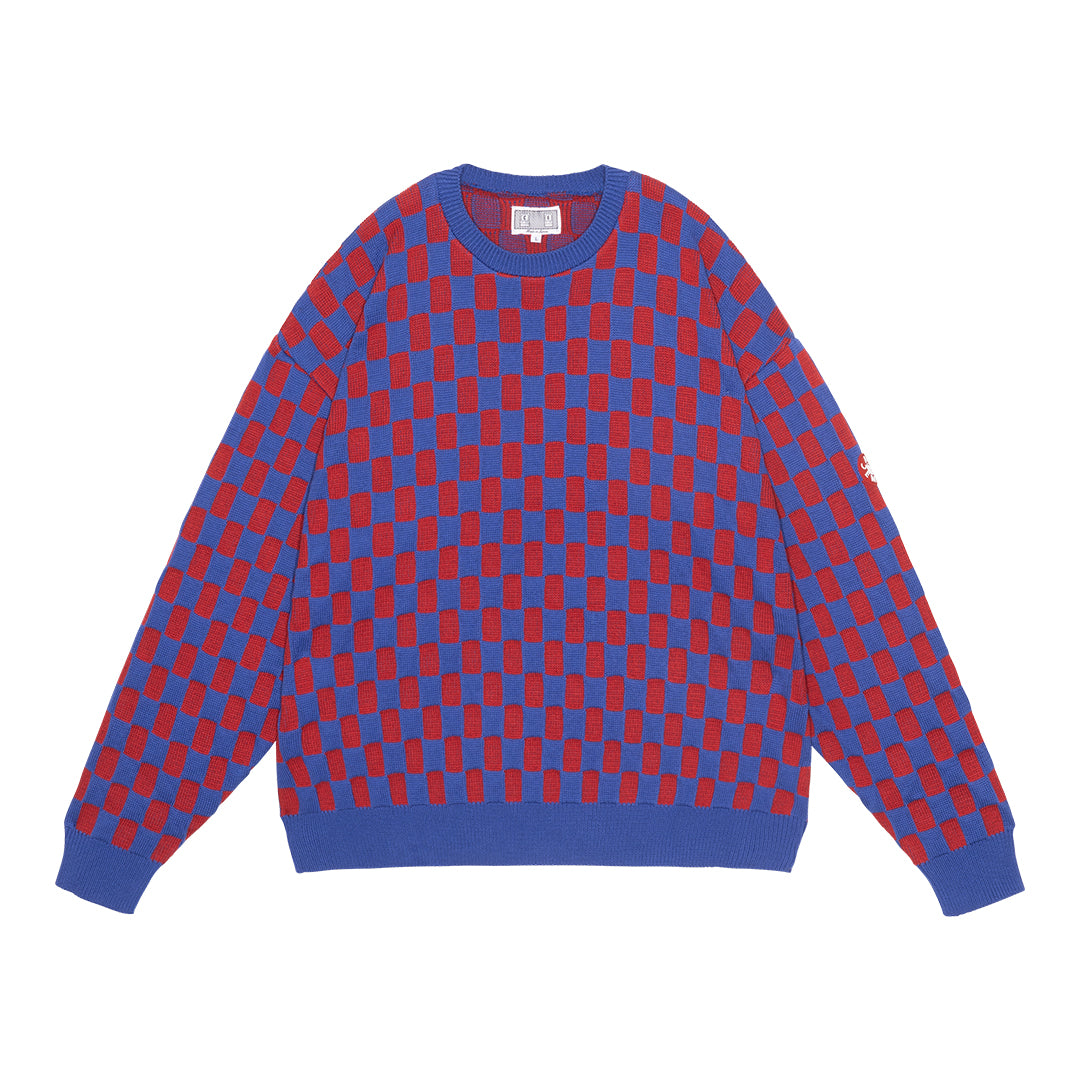 RECTANGULAR BLOCK KNIT