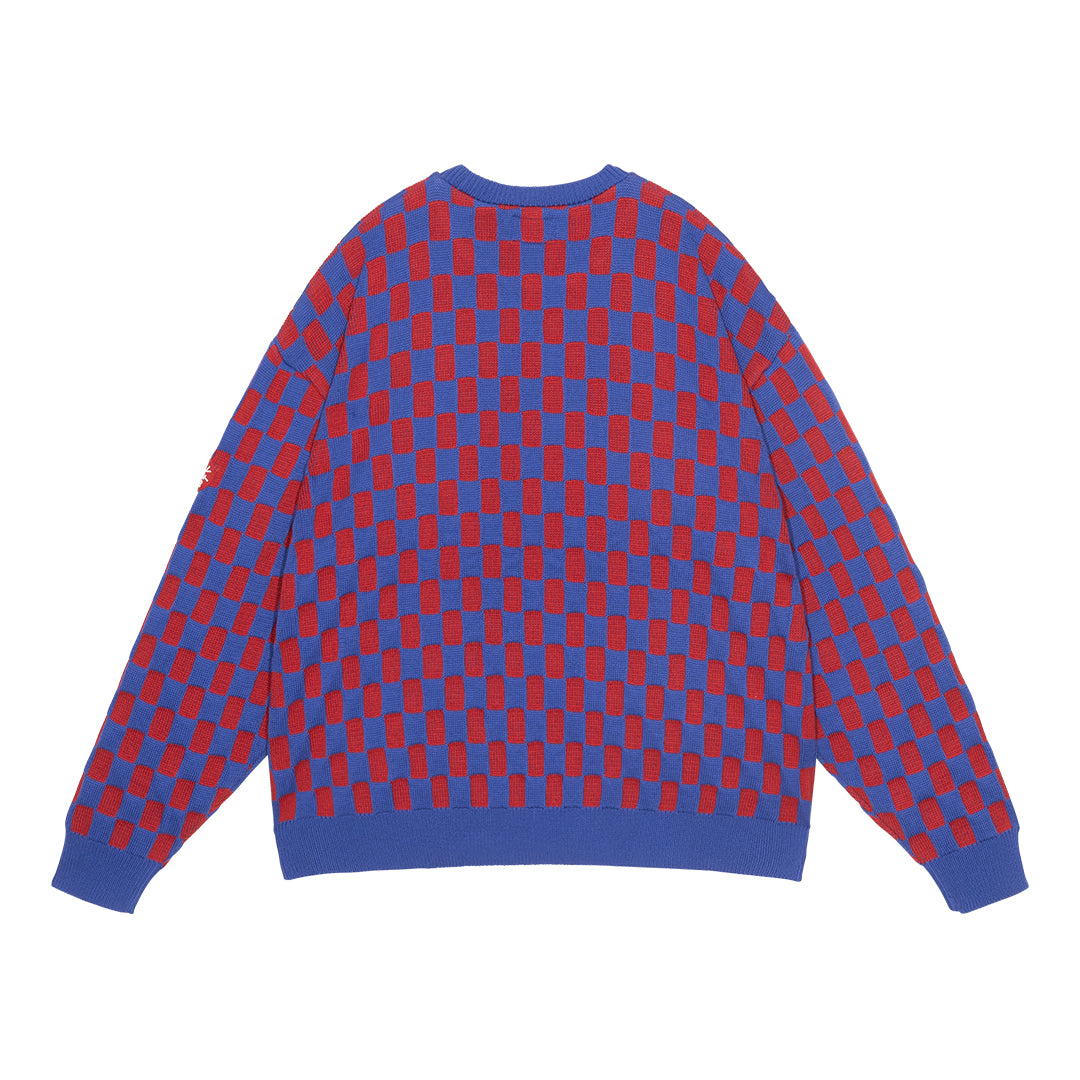 RECTANGULAR BLOCK KNIT