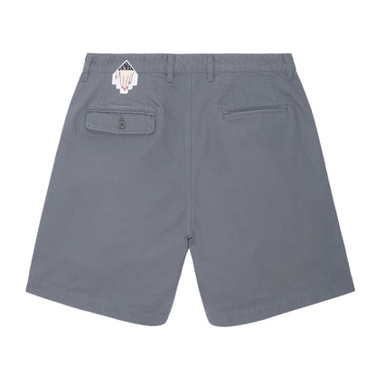 TWO TUCK SHORTS (GREY)
