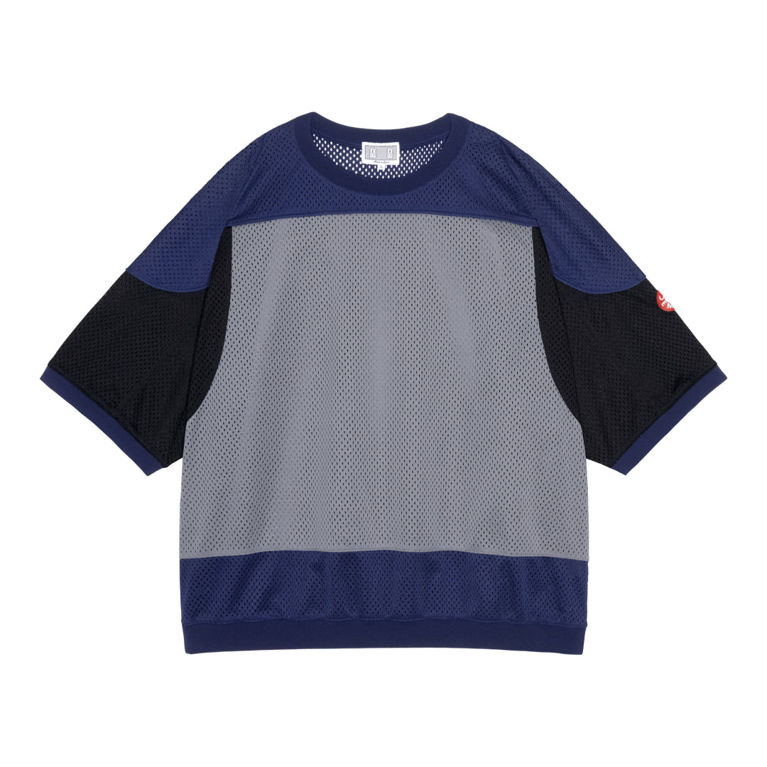 MD Temporal Distortion MESH SS TOP (NAVY)