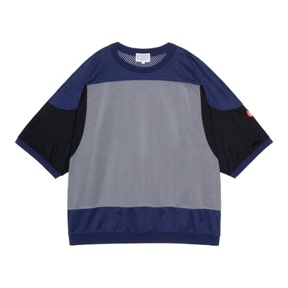 MD Temporal Distortion MESH SS TOP (NAVY)