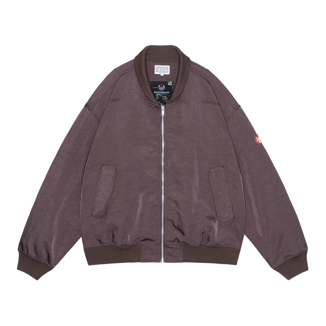 NYLON TWILL ZIP JACKET