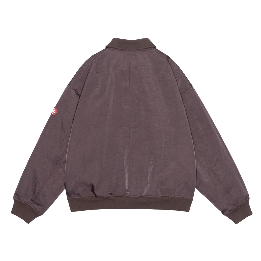 NYLON TWILL ZIP JACKET