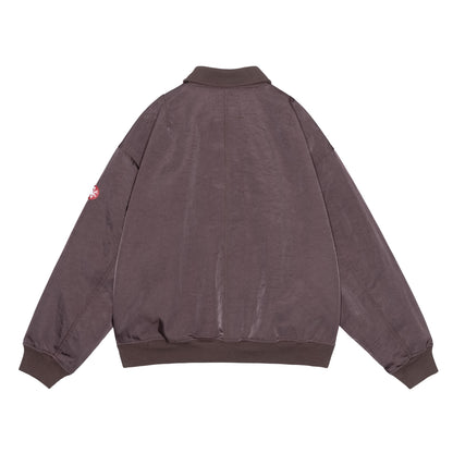 NYLON TWILL ZIP JACKET