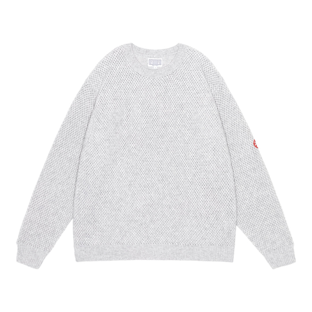 DIAGONAL CROSS KNIT