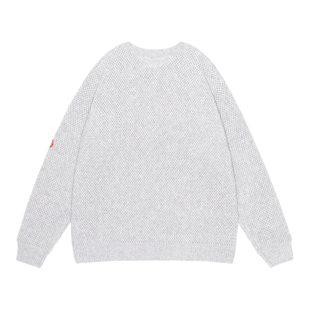DIAGONAL CROSS KNIT