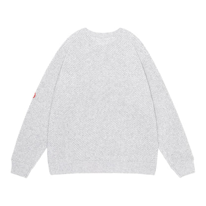 DIAGONAL CROSS KNIT