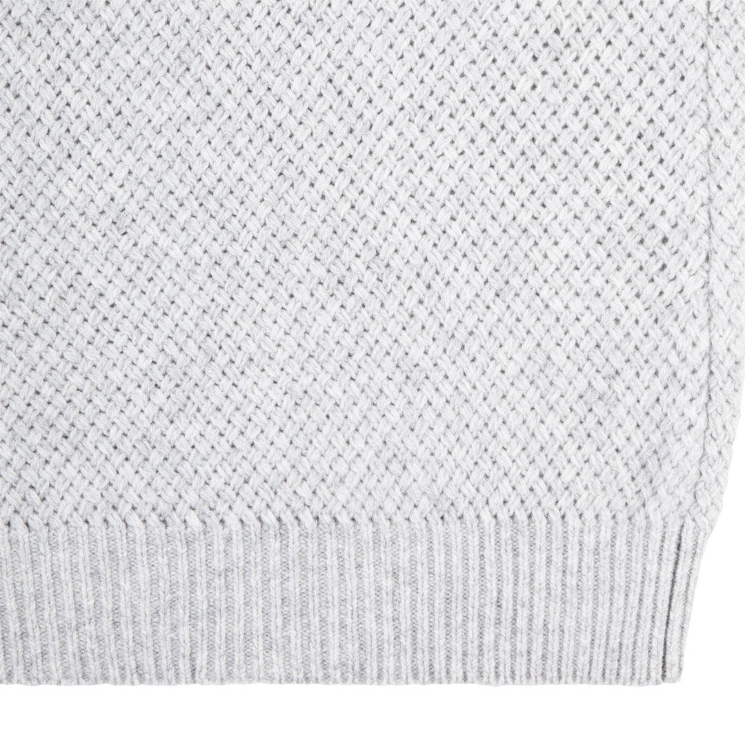 DIAGONAL CROSS KNIT