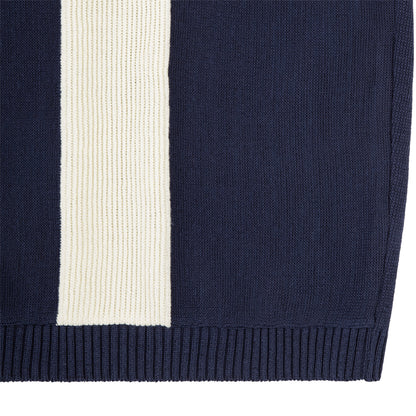 HALF BUTTON UP KNIT KNIT