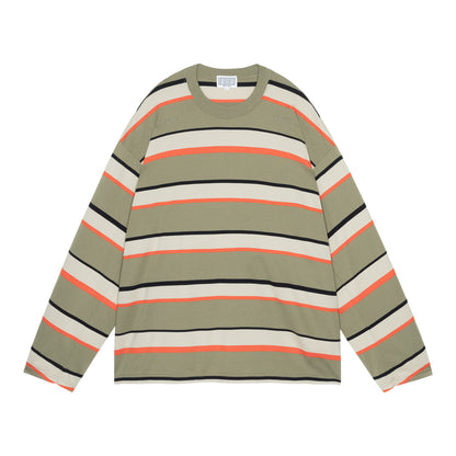 DISTINCTION STRIPE LONG SLEEVE T