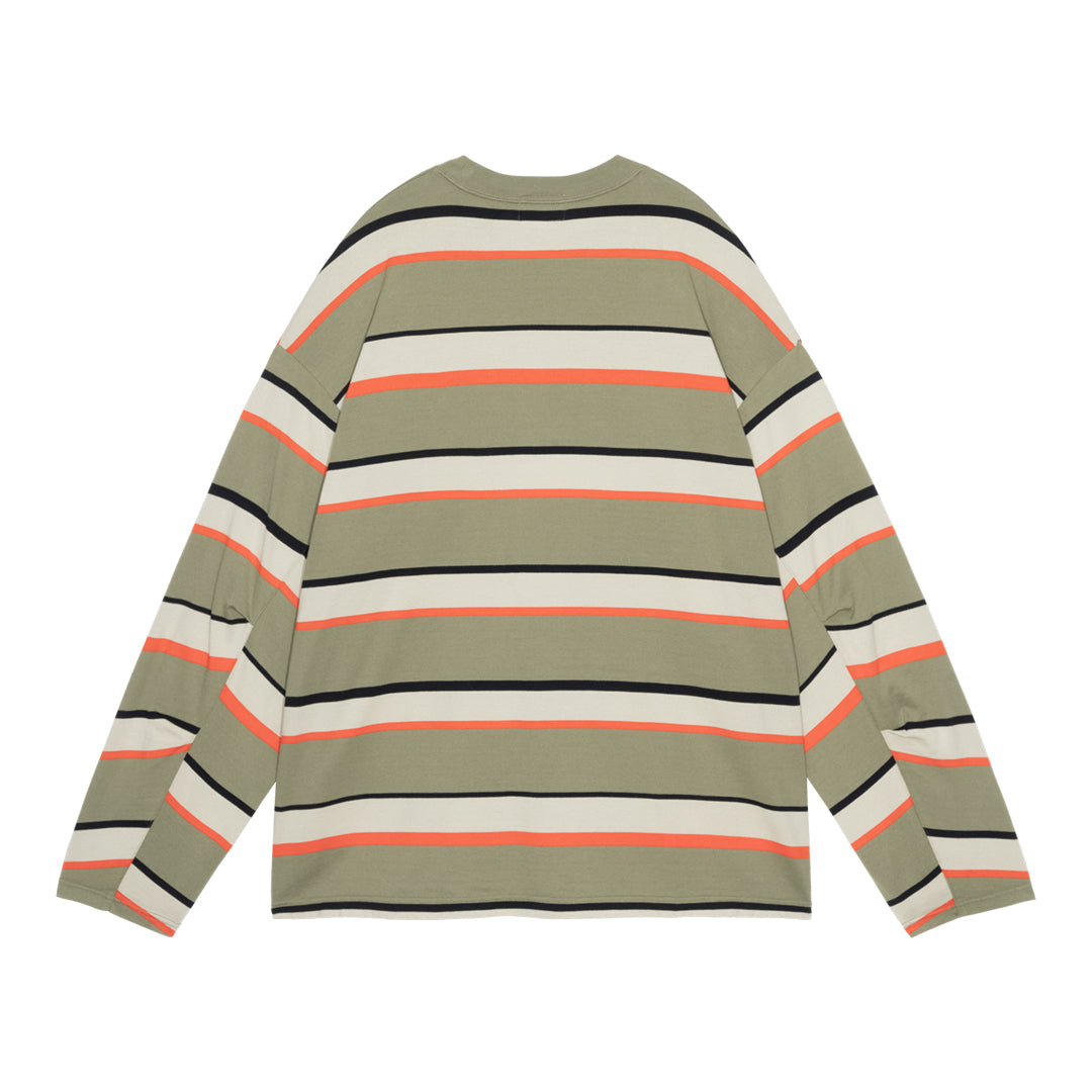DISTINCTION STRIPE LONG SLEEVE T